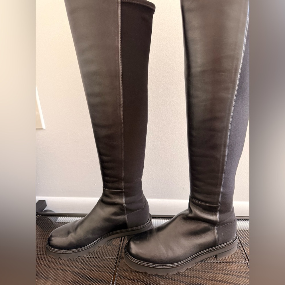 Stuart Weitzman 5050 Lift Boots - Picture 4 of 8